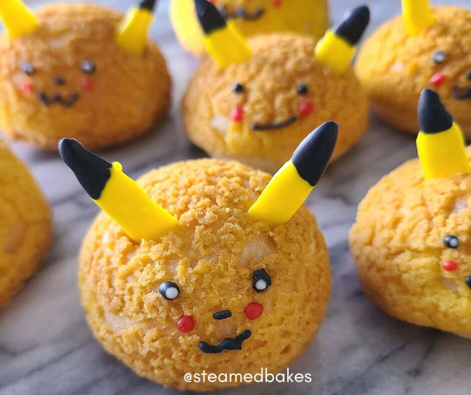 Pikachu Cream Puffs