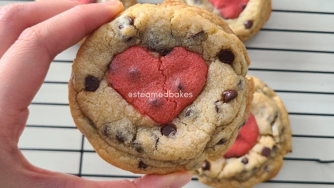 HEART CHOCOLATE CHIP COOKIES