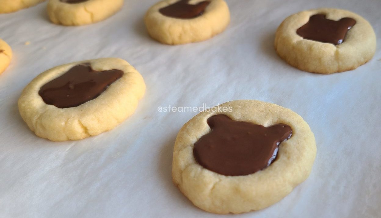 Nutella Thumbprint Cookies