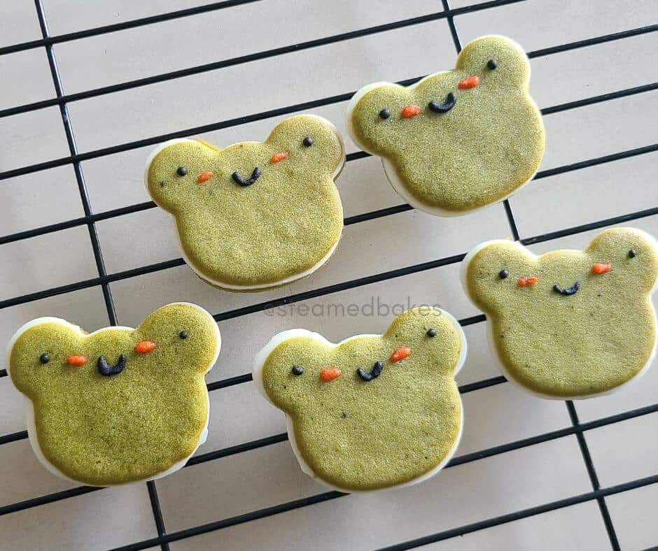 Matcha Shiroi Koibito Cookies